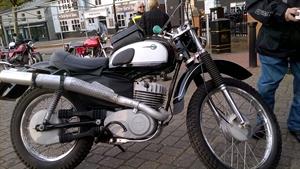 Harry's rather special 1975 ISDT model 250cc MZ. About 25 were imported to the UK and he has owned four of them!