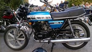 THE WINNER! Paul's 1976 Yamaha RD 400.