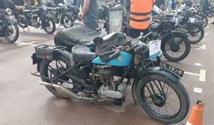191 1929 550 Triumph NSD (New SD).  Ridden by  Ernest Codd